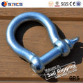 Large Bow Shackle Metal Forged Anchor Shackle